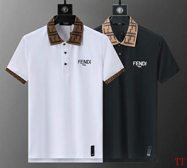 Picture of Fendi Polo Shirts Short _SKUFendiM-3XL20tn5928172